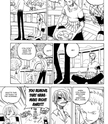 [Saruya Hachi] One Piece dj – Eau de Nile [Eng] – Gay Manga sex 16