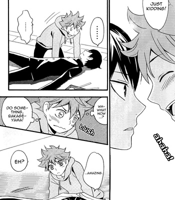 [EarthRun] Kageyama-kun to Hinata-kun – Haikyuu!! dj [Eng] – Gay Manga sex 20