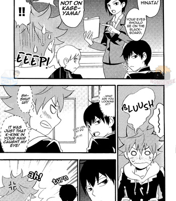 [EarthRun] Kageyama-kun to Hinata-kun – Haikyuu!! dj [Eng] – Gay Manga sex 7