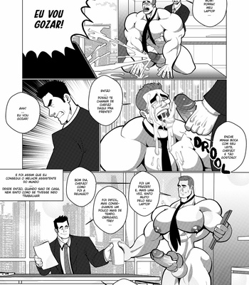 [AbsolutBleu] Trevor’s New Assistant [PT-BR] – Gay Manga sex 8