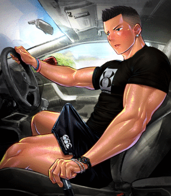 Gay Manga - [ArtisticJinsky] Drive Date (GIF) – Gay Manga
