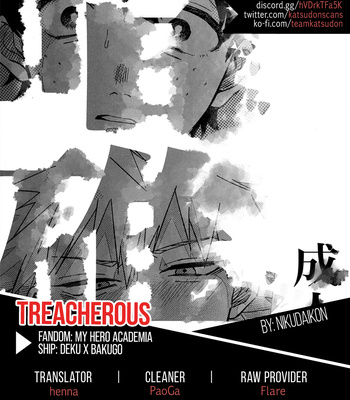 [nikudaikon] Treacherous – My Hero Academia dj [Eng] – Gay Manga sex 28