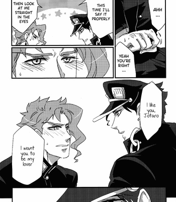 [Koigakure] He and I are – JoJo dj [Eng] – Gay Manga sex 16