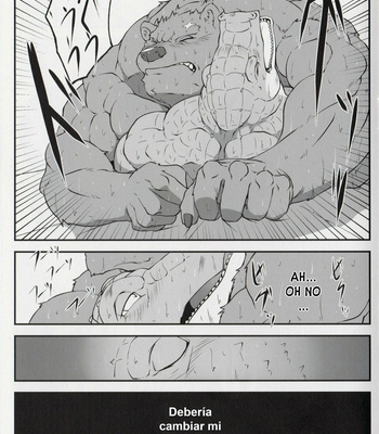 [Nikumaki-Bacon] Daydreaming Crocodile [Esp] – Gay Manga sex 16