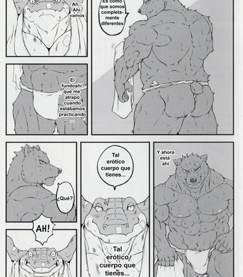[Nikumaki-Bacon] Daydreaming Crocodile [Esp] – Gay Manga sex 6