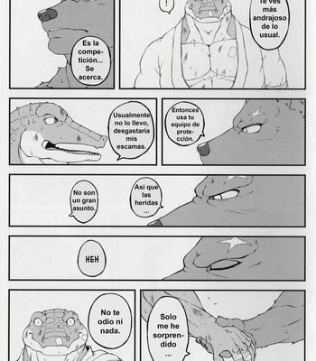 [Nikumaki-Bacon] Daydreaming Crocodile [Esp] – Gay Manga sex 8