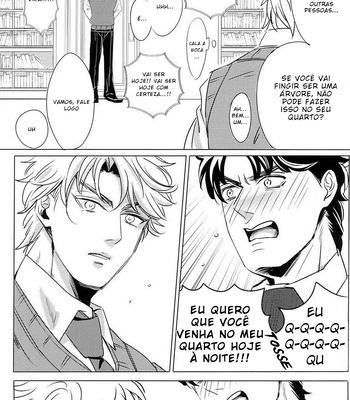 [Challa] Somehow, I Could Hear the Voice of Jojo’s Heart [PT-BR] – Gay Manga sex 14