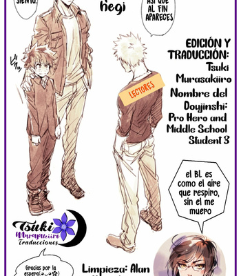 [lapin hegi] Pro Hero and Middle School Student 3 – Boku no Hero Academia dj [Esp] – Gay Manga sex 78