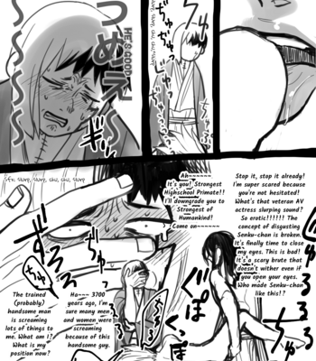 [Mammoth] Gen can’t get away from TsukaSen – Dr. Stone dj [ENG] – Gay Manga sex 7