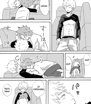 [Kuzumochi] A Tale of Kirishima’s 20th Birthday Drinking Shenanigans – Boku no Hero Academia dj [Eng] – Gay Manga sex 8