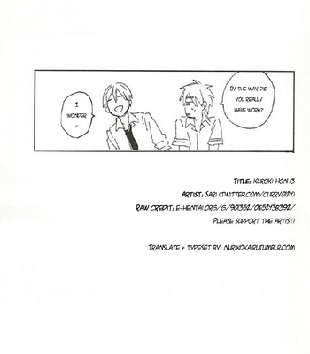 [Ysouko (Sari)] KuroKi Hon 13 (KuroKi Book 13) – Kuroko no Basket dj [ENG] – Gay Manga sex 31
