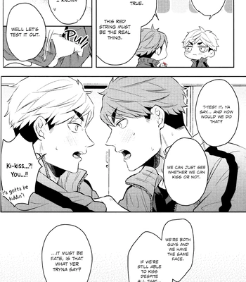 [Bani (Taihen yoku ga demashita)] Start Line of Love – Haikyuu!! dj [Eng] – Gay Manga sex 40