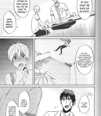 [Uncomura/ Unkopu, YS (Satou), NB (Kon)] Are You Really Kagami-kun – Kuroko no Basket dj [Eng] – Gay Manga sex 31