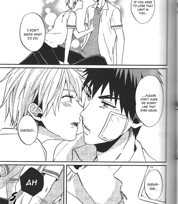 [Uncomura/ Unkopu, YS (Satou), NB (Kon)] Are You Really Kagami-kun – Kuroko no Basket dj [Eng] – Gay Manga sex 33