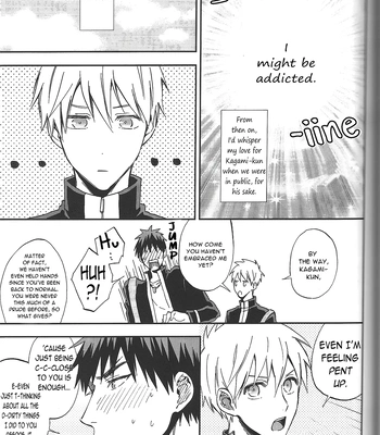 [Uncomura/ Unkopu, YS (Satou), NB (Kon)] Are You Really Kagami-kun – Kuroko no Basket dj [Eng] – Gay Manga sex 83