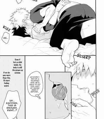 [Bakuchi Jinsei SP (Satsuki Fumi)] Boku no Osananajimi ga Seishintekini Osanaku Narimashita – BNHA dj [Eng] – Gay Manga sex 12