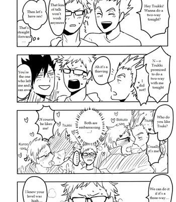 [DOTDUCK] Haikyuu!! dj – Sanpi!! [Eng] – Gay Manga sex 23