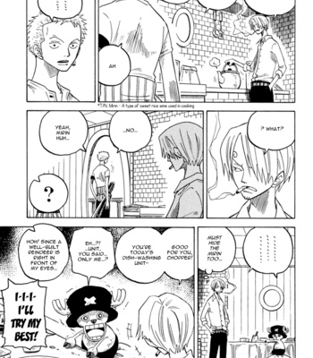[Saruya Hachi] One Piece dj – Huxley’s Diner Lot [Eng] – Gay Manga sex 14