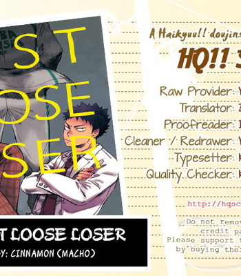 [Cinnamon (Macho)] Lost Loose Loser – Haikyuu!! dj [kr] – Gay Manga sex 31