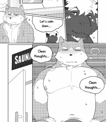 [BigHornSheep] public bathroom + exclusive art – Gay Manga sex 8