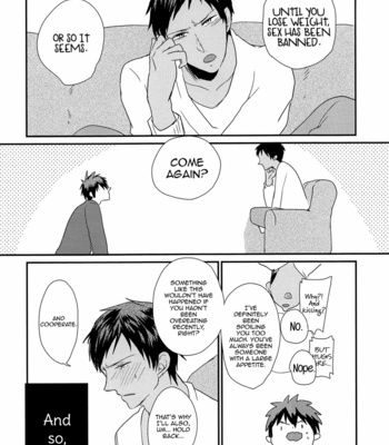 [Lisky Girl] Kuroko no Basuke dj – I Love How You Eat So Much [Eng] – Gay Manga sex 9