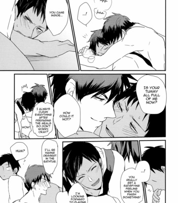 [Lisky Girl] Kuroko no Basuke dj – I Love How You Eat So Much [Eng] – Gay Manga sex 22