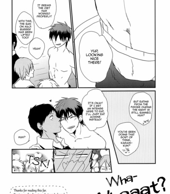 [Lisky Girl] Kuroko no Basuke dj – I Love How You Eat So Much [Eng] – Gay Manga sex 23