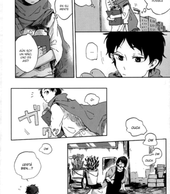 [Sakamoto] Nakimushi Shounen to Seinen Shoukou Extra – Haikyuu!! dj [Esp] – Gay Manga sex 11