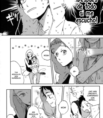 [Sakamoto] Nakimushi Shounen to Seinen Shoukou Extra – Haikyuu!! dj [Esp] – Gay Manga sex 17