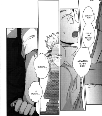 [Sakamoto] Nakimushi Shounen to Seinen Shoukou Extra – Haikyuu!! dj [Esp] – Gay Manga sex 35
