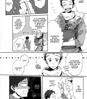 [Sakamoto] Nakimushi Shounen to Seinen Shoukou Extra – Haikyuu!! dj [Esp] – Gay Manga sex 5
