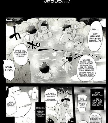 [Kisaki Nana (Momoiro-netsuduki)] Onsen Bon – Osomatsu-san dj [Eng] – Gay Manga sex 2