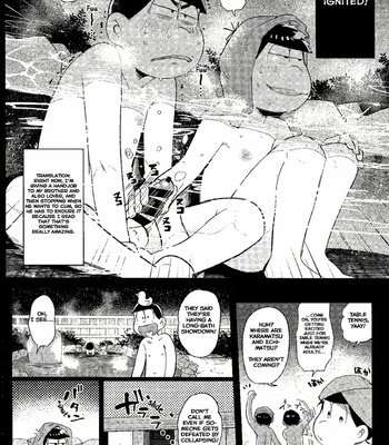 [Kisaki Nana (Momoiro-netsuduki)] Onsen Bon – Osomatsu-san dj [Eng] – Gay Manga sex 3