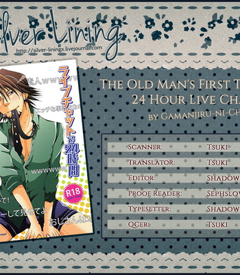 [Gamanjiru ni Chinpaipai] Tiger & Bunny dj – Live Chat de 24-jikan Shirouto Oji-san o Nama Chuukei [Eng] – Gay Manga thumbnail 001