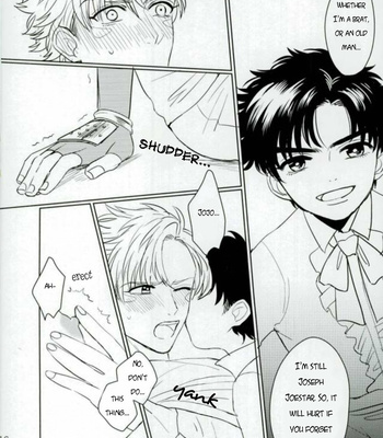 [Hyaku] Joseph is a nice guy – JoJo DJ [ENG] – Gay Manga sex 15