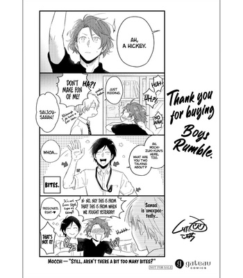 [KURITA Konachi] Boys Rumble [Eng] – Gay Manga sex 174