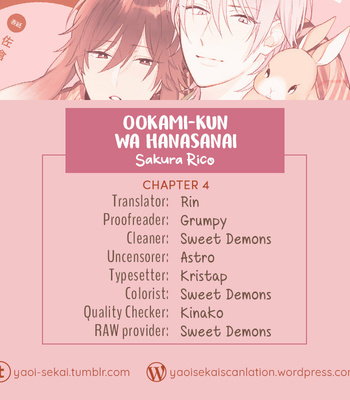 [SAKURA Rico] Ookami-kun wa hanasanai (update c.5) [Eng] – Gay Manga sex 137