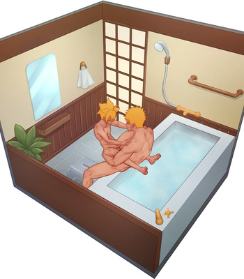 CamoHouse – Shower Room Part 2 (Boruto) – Gay Manga sex 8