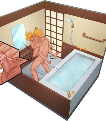 CamoHouse – Shower Room Part 2 (Boruto) – Gay Manga sex 9