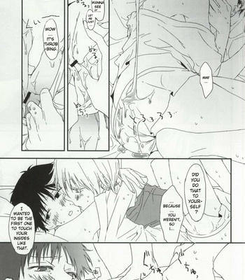[HAIMITAI (Supana)] Shinji-kun no Munyuu Momasete Kudasai – Neon Genesis Evangelion dj [Eng] – Gay Manga sex 14