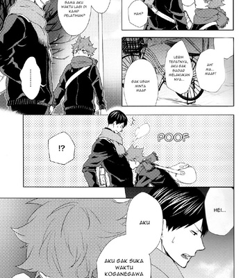 [Wrong direction] Kimi no Te – Haikyuu!! dj [Bahasa Indonesia] – Gay Manga sex 9