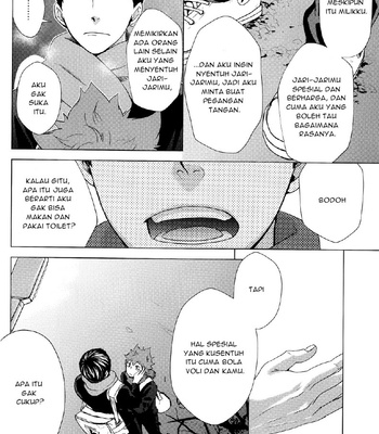 [Wrong direction] Kimi no Te – Haikyuu!! dj [Bahasa Indonesia] – Gay Manga sex 10