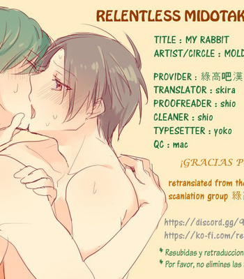 [Molding] My Rabbit – Kuroko no Basuke dj [Español] – Gay Manga sex 37