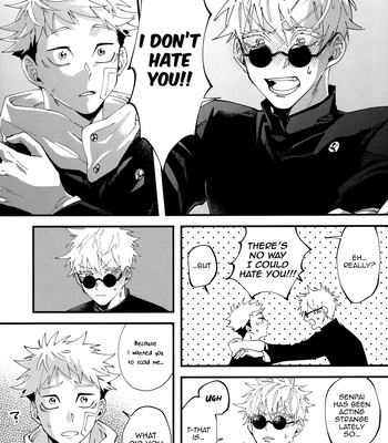 [Akashingou tenmetsuchuu/ Chima] Baby, Ore wo Shikatte Kure! – Jujutsu Kaisen dj [Eng] – Gay Manga sex 28