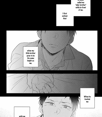 [Chacha/ Akatsuki Riku] Kuroko no Basket dj – Dear my brother [ENG] – Gay Manga sex 26