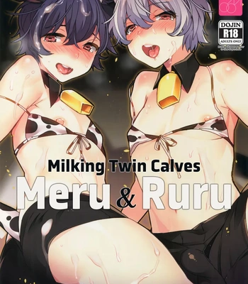 Gay Manga - [Ash wing (Makuro)] Futago Koushi no Meru to Ruru | Milking Twin Calves: Meru & Ruru [Eng] – Gay Manga