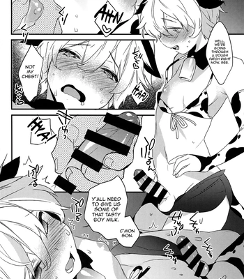 [Ash wing (Makuro)] Futago Koushi no Meru to Ruru | Milking Twin Calves: Meru & Ruru [Eng] – Gay Manga sex 4