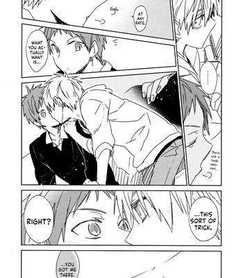 [TAM (Tamiya Komo)] Kuroko no Basket dj – Trick & Treat! [ENG] – Gay Manga sex 6