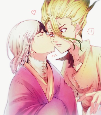 [Azur Blau] LINDO AMOR (Dr. Stone) – Gay Manga sex 24