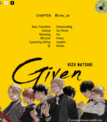 [KIZU Natsuki] Given – Vol.09 [Eng] – Gay Manga sex 69